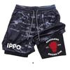 Аниме IPPO Muay Thai Kick Boxing UFC MMA Mixed Marcial Art Shorts Anime Men Women Unisex Double Layer Quick Dry Breathable Sport Gym Fitness Workout