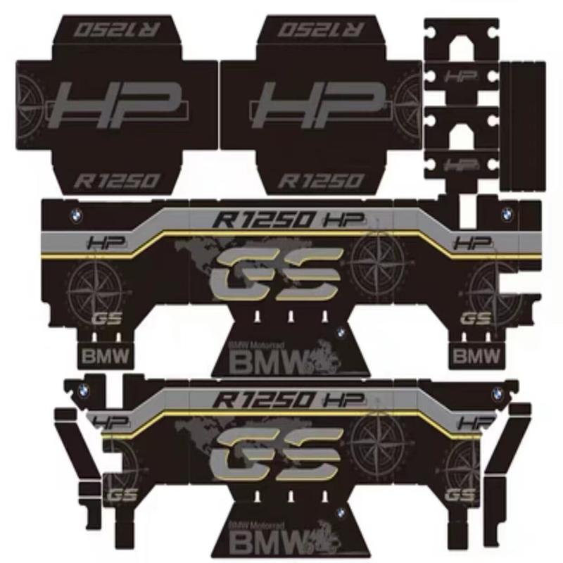 Motorcycle trunk top side luggage sticker, side box sticker Motorcycle modification sticker for BMW R1200GS slip on BMW R1250GS