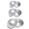 2Pcs Ball Aluminum Semicircle Sphere Bath Bomb Cake Pan Baking Mold Pastry Mould BAS KTY