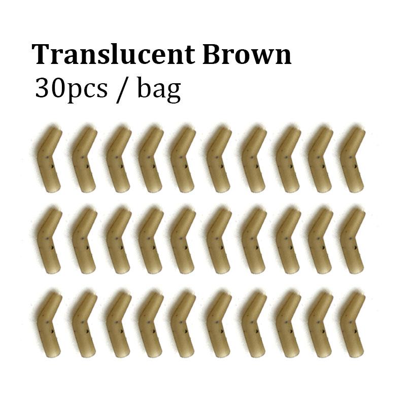 30 шт. аксессуары для ловли карпа, рукава с защитой от запутывания, выравнивающая трубка для фидера, снасть для ловли карпа, волосы, Ronnie Rig, снасти