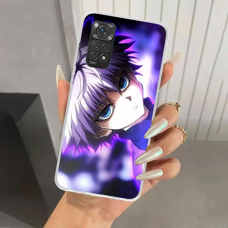 Чехол для телефона Hunter HXH Killua для Xiaomi Redmi Note 15 14 14S 13 12S 12 Pro 11S 11 Plus 11T 11E 10S Мягкий Funda Печатный корпус Redmi