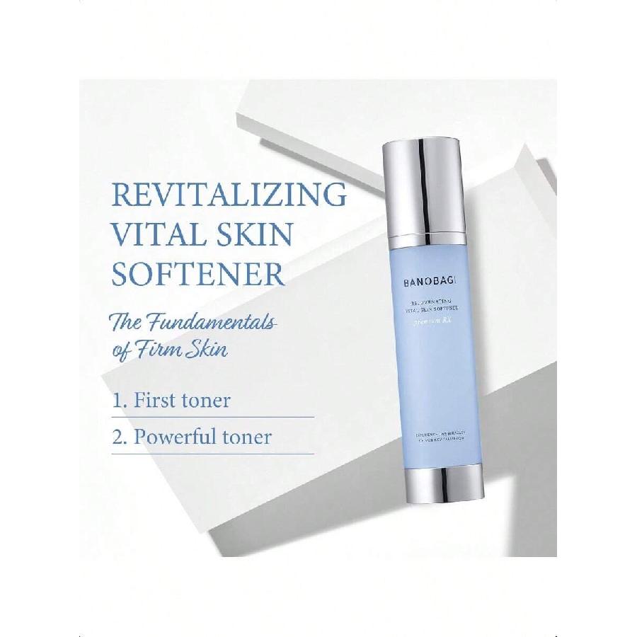 Banobagi Омолаживающий Витальный Смягчитель Кожи 120мл | Увлажняющий и Гидратирующий Тонер для Сухой Жирной Кожи | Корейский Тонер для Ухода за Кожей Лица