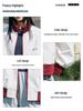 FANSET Унисекс Осенняя Бейсбольная Куртка: Модная американская повседневная верхняя одежда Cleanfit с лацканами