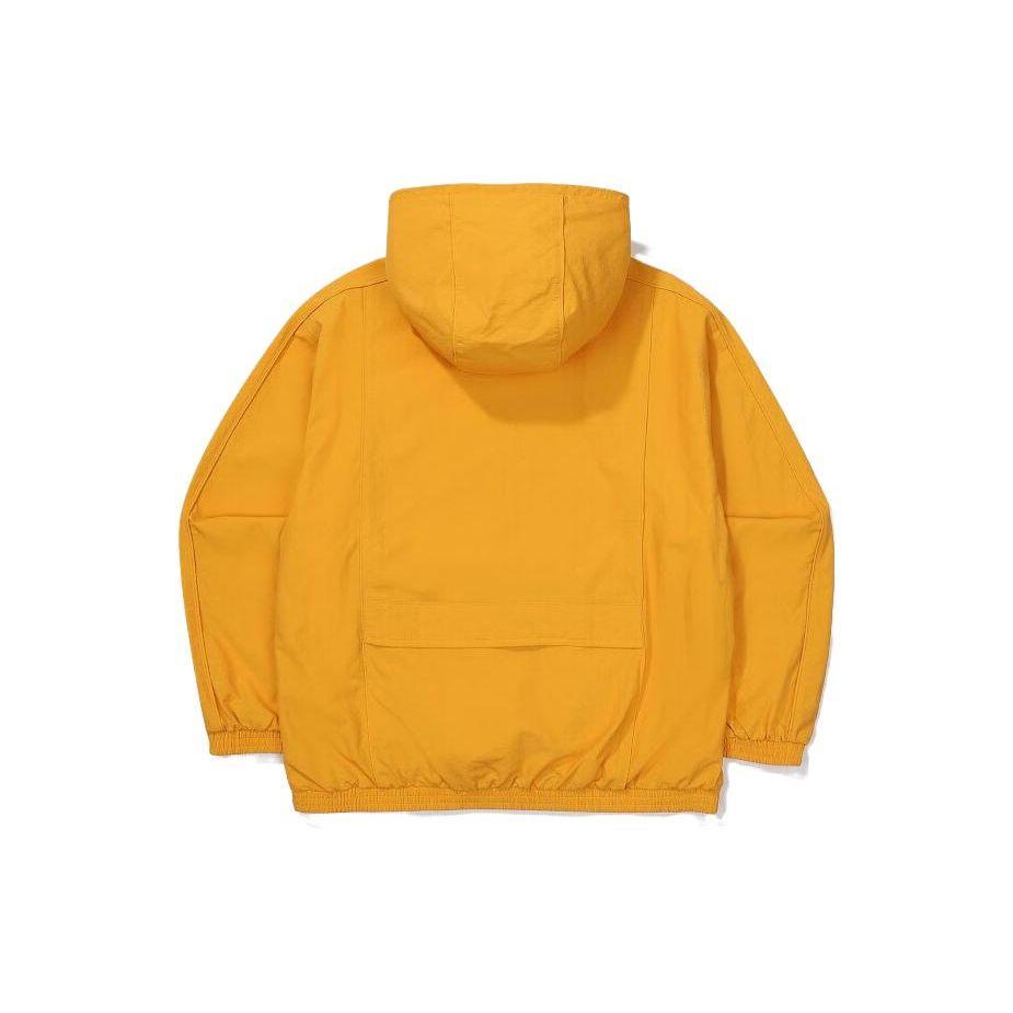 Fila Однотонная Худи на молнии с принтом букв Мужские куртки Желтая FS2JKF1132X-GDY