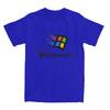 Windows 98 Vaporwave T-Shirt Computer System Harajuku T Shirts Short-Sleeve Tops Summer Cotton Breathable Plus Size 5XL Clothes