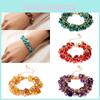 Crystal Beaded Bracelet For Men And Women With Geometric Design For Travel Gift