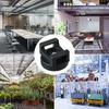 Universal Magnetic Wire Tie Holders Including 22mm Magnets Base and Tie for Indoor Outdoor Cable Management