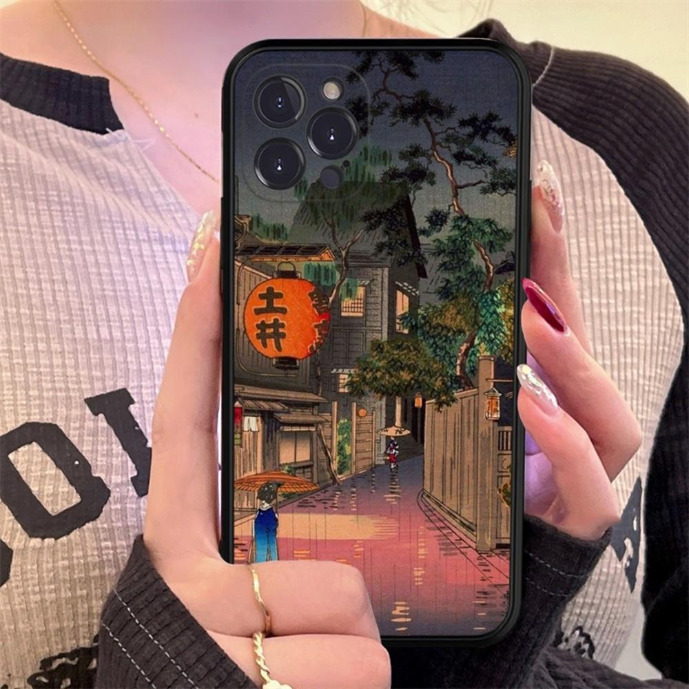 Чехол для телефона в японском стиле для iPhone Samsung Galaxy Redmi Xiaomi Oppo OnePlus Note SA 7 8 9 10 11 12 13 14 20 21 22 23 53 54 Pro Max Plus Ultra