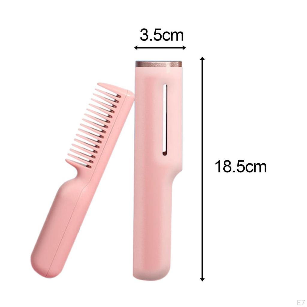Hair Straightening Brush for Travel Use
