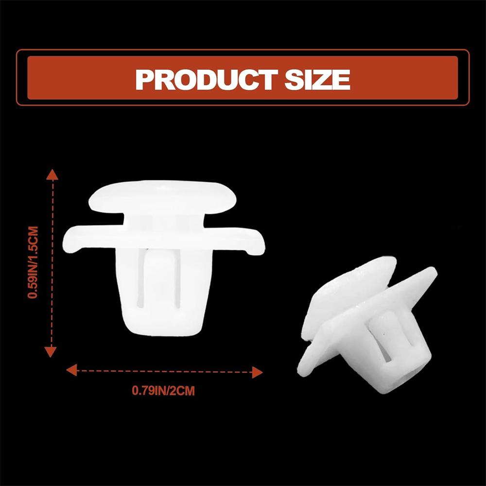 20 шт. Наружные молдинги боковых дверей, крепежные клипсы 75315-S9A-004 для Honda CR-V