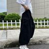 Casual Oversize Cargo Pants Men Streetwear Solid Harajuku Loose Straight Trousers Wide-leg Baggy Pants for Man