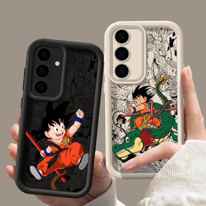 Милый Чехол для Телефона Dragon Ball Сон Гоку Для Samsung S26 S25 S24 S23 S21 S20 Ultra Для Galaxy S25 S24 FE S26 Plus Мягкая Накладка Funda