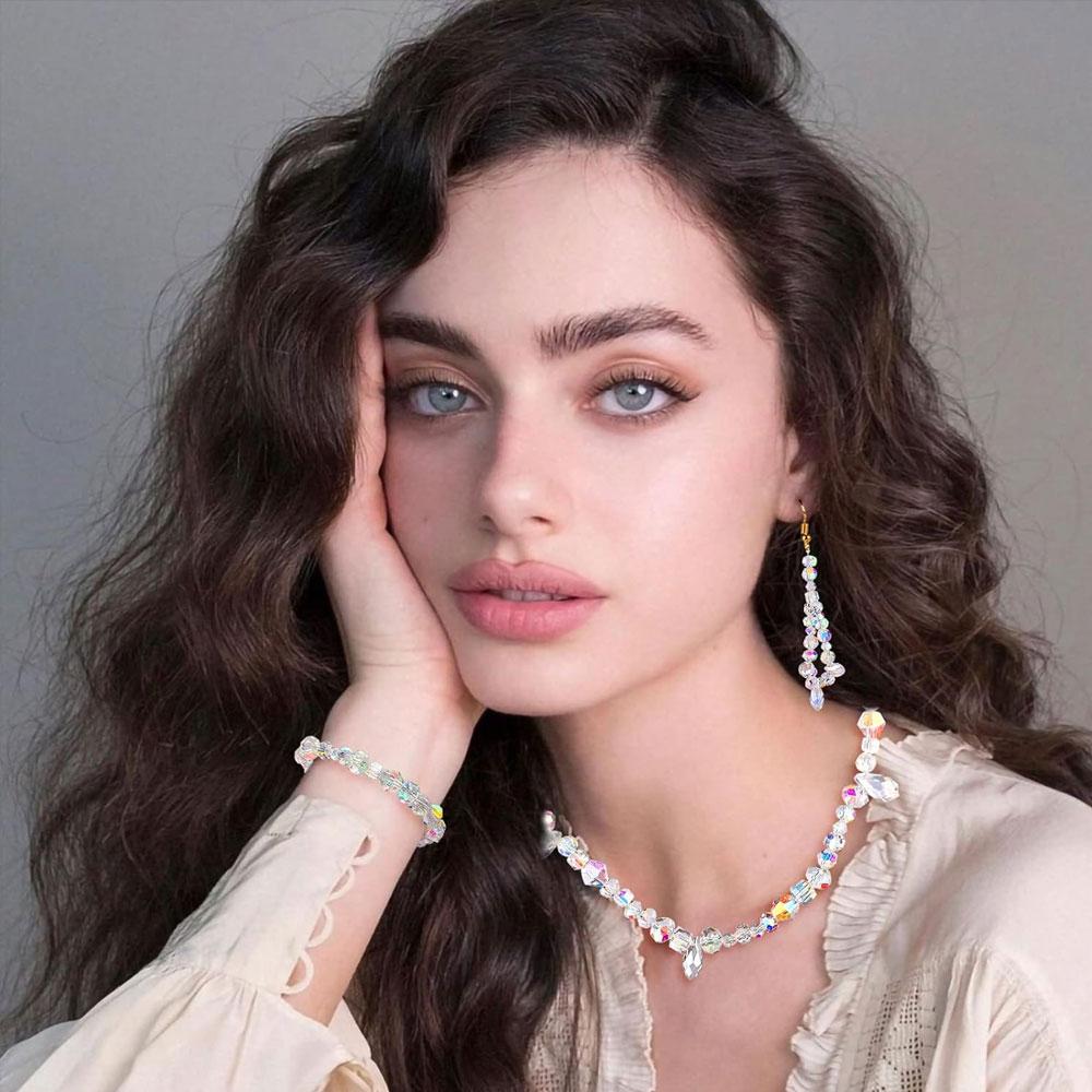 30/50/100 шт. стеклянных бусин для изготовления украшений, различные хрустальные круглые бусины, разделительные бусины цвета AB, браслеты своими руками, ожерелья, подвески