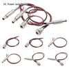 1Pcs 20cm Female Panel Mount Connector DC099 Power Plug Connector Adapter  Wiring Assembly Accessory