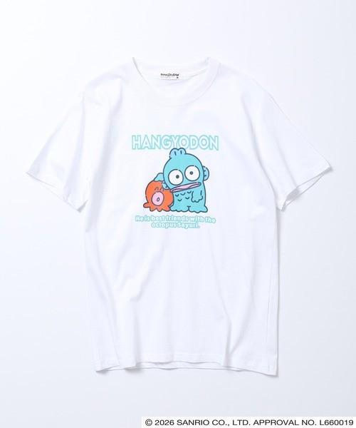 Sanrio Characters Hangyodon Jersey ShortSleeve TShirt White 2026 Summer Jp Ltd