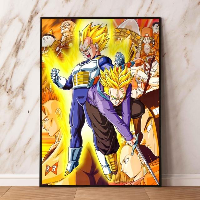 Аниме постер Dragon Ball современное украшение гостиной мультфильм