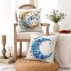 4Pcs Islamic Ramadan Cushion Cover Moon Star Lantern Mandala Printed Pillow Case Polyester Home Decor Sofa Bedroom Living Room