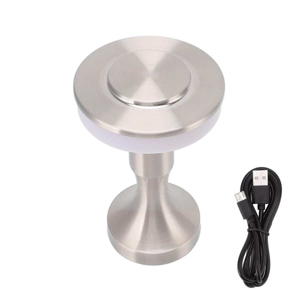 Портативная светодиодная настольная лампа с сенсорным датчиком, 3 цветовые температуры, питание от аккумулятора, прикроватная тумбочка