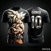 2026 Летняя Ретро Футболка Dragon Ball для Фитнеса Мужская Оверсайз 3D Печать Короткий Рукав Семейная Унисекс Детская Спортивная Футболка