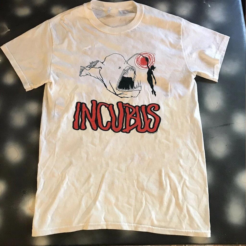 Men's and Women's T-shirts Incubus Shirt Adult White Size S-5XL MEN