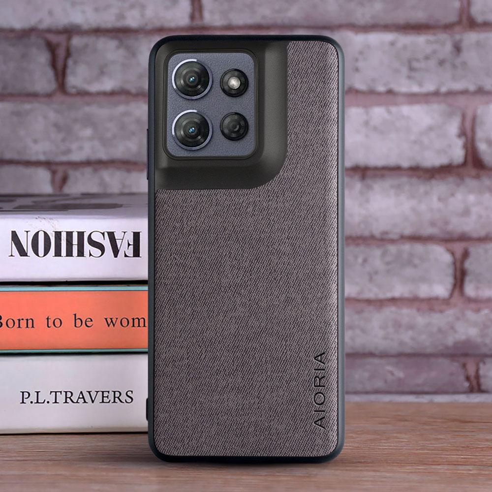 Чехол для Moto G Power 2025 Leather Master Текстурированная кожа Модный чехол для телефона для moto G Power 2025 G15 Power G05 E15 Чехол