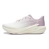 Li Ning Амортизирующие износостойкие низкие повседневные кроссовки для бега Женские Бело-розовые ARBW010-2