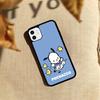 Милый чехол для телефона P-Pochacco для iPhone 17 Pro 16 Plus 16 Pro Max 15 14 13 12 11 Задняя крышка из ПК+ТПУ