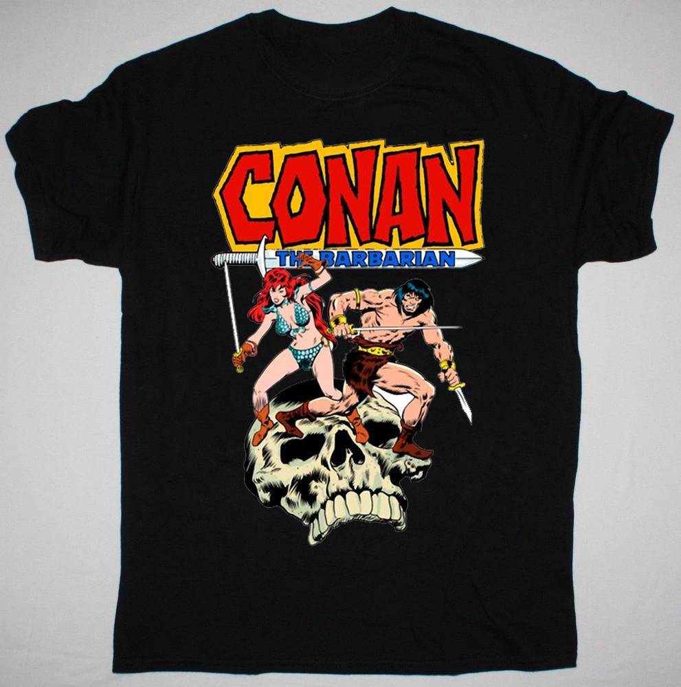 Conan The Barbarian Poster Cotton All Size S4XL Tshirt Unisex T-Shirt