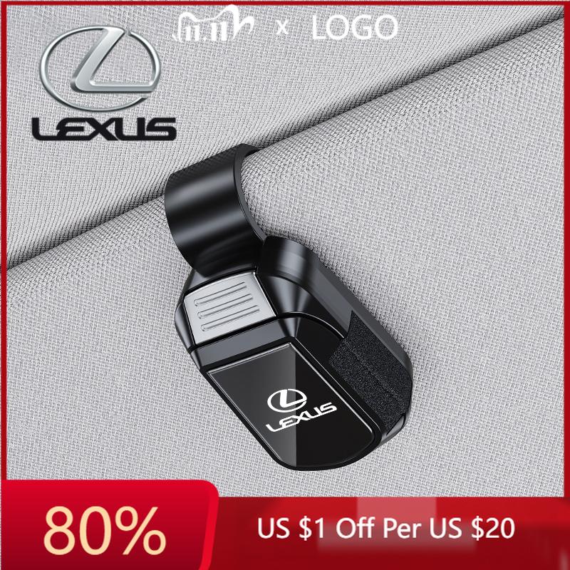 2026 Hot Interior Stickers Car Sun Visor Glasses Holder Mirror Style Sunglasses Clip For Lexus RX330 IS250 Ct200h ES300h RX350 I