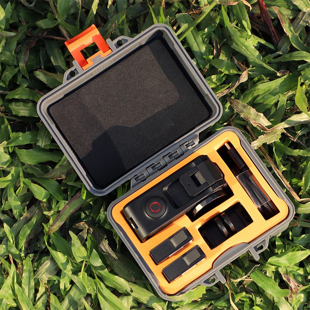 Mini Storage Box Waterproof Hard Case Portable Safety Protection Box for OSMO Action 5 Pro/4/3 Accessories