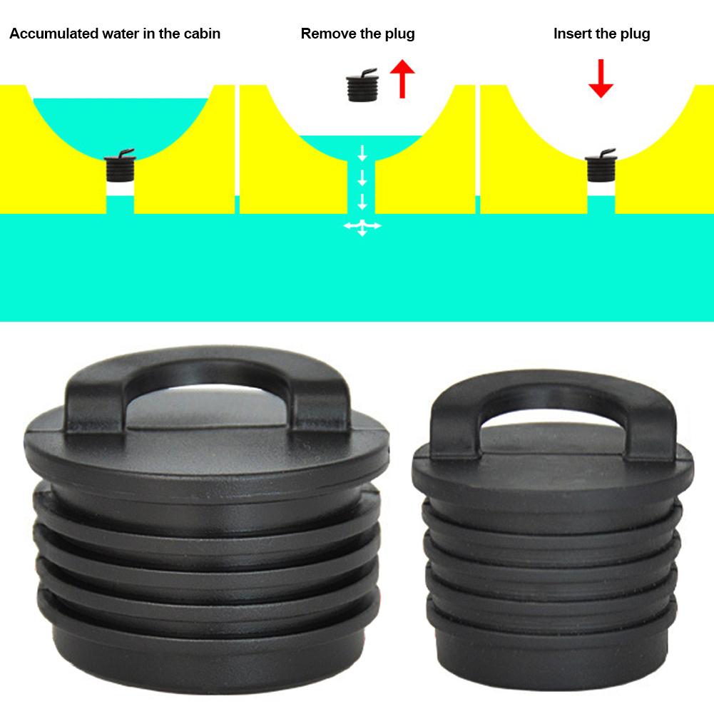 Kayak Rafting Parts Marine Boat Scupper Stopper Bung Rubber Scupper Holes Plugs Drain Holes Plugs Marine Boat Supplies