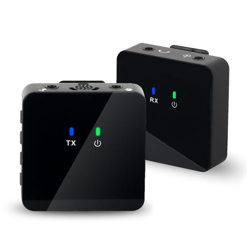 Беспроводной микрофон для записи микрофона для интервью в прямом эфире с шумоподавлением, петличный микрофон