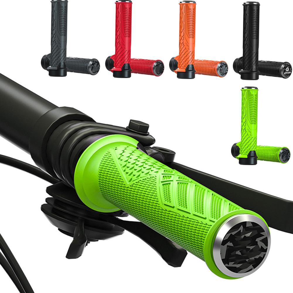 Shockproof Bike Handlebar Grips 22.2mm Bicycle Grips Non Slip Soft Handlebar Cover End for Mountain Bikes