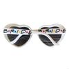 Photo Prop Heart Bride Glasses Themed Look Bridal Shower Props  Bachelorette Bridals Shower
