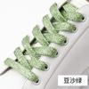 Pearlescent Colorful Shoelaces Flat Double-layer Shoelaces