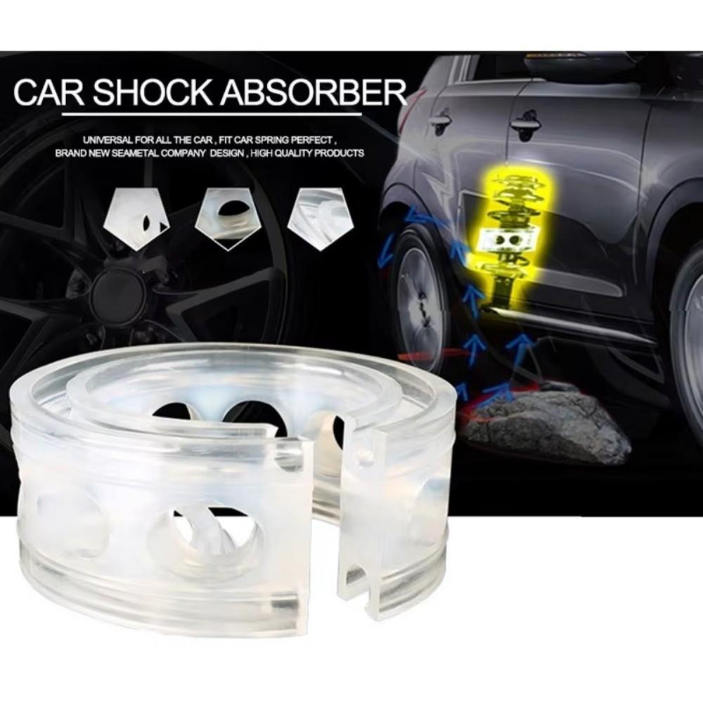 2Pcs Rubber Car Shock Absorber Auto-buffers Car Buffer Cushion For All Vehicles Truck SUV Jeep