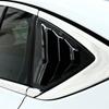 For Buick Regal Opel Insignia B 2017-2025 Car Rear Louver Window Side Shutter Cover Trim Sticker Vent Scoop ABS Carbon Fiber
