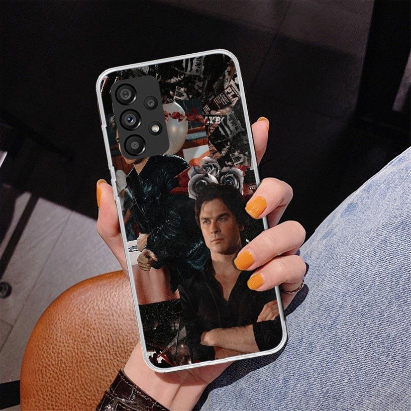 Чехол для телефона The Vampire Diaries Сальваторе для Samsung Galaxy A17 A16 A15 A14 A13 A57 A56 A55 A54 A53 A37 A36 A35 A34 A33 A26 A25
