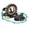 Magneto Stator + Voltage Rectifier + Gasket For Yamaha YFM350 Bruin 350 2004-2014