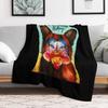 GALANTIS Essential TShirt Throw Blanket Foldable Soft Warm Blanket for Outdoor Use