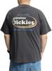 GENUINE DICKIES Men's Short Sleeve T-Shirt, Powder Bleached Print, Crew Neck, Size 4L, Black (48)