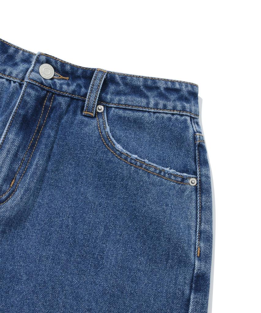 COVERNAT WOMAN Denim Shorts Blue