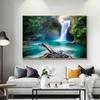 Landscape Natural Waterfall Scenery Canvas Painting Posters and Prints Wall Art Pictures Modular Living Room Home Decor No Frame