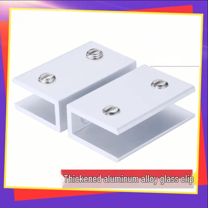 SOXW Aluminum Glass Shelf Clamp