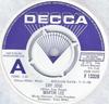 7-дюймовая пластинка МАРТИН ЛИ (3) - Плачь Хосе F13320 Decca 1972 Великобритания Поп Б/У
