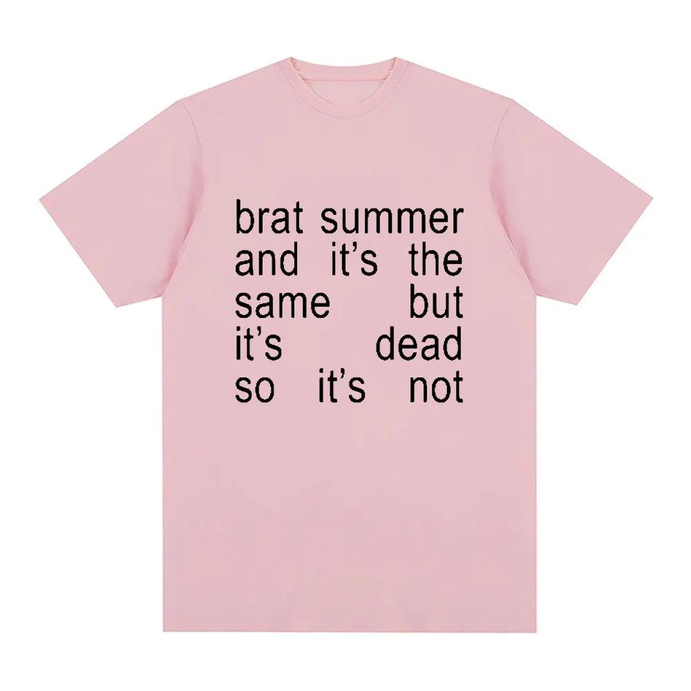 Charli Xcx Brat Summer and Its Same Album Tshirt Womens Fashion Harajuku Tshirt Casual Comfortable Extra Large Tshirt