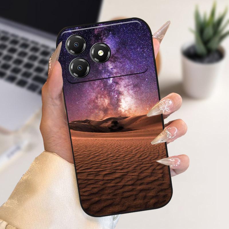 Чехол для телефона ZTE Blade A36 BladeA36 Модный Мультяшный Мягкий Силиконовый Задний Чехол из ТПУ Для Nubia A36 4G Z2472 Защитная Крышка для Камеры