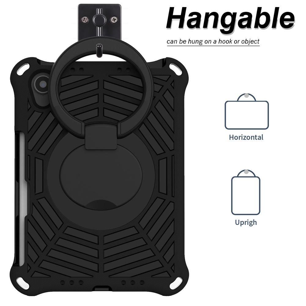 Для Apple iPad mini 6 7 6-го поколения 2021 2024 A17 Pro A2567 A2568 A2993 A2996 чехол EVA Kids Safe Pull Ring противоударный плечевой ремень подставка чехол для планшета