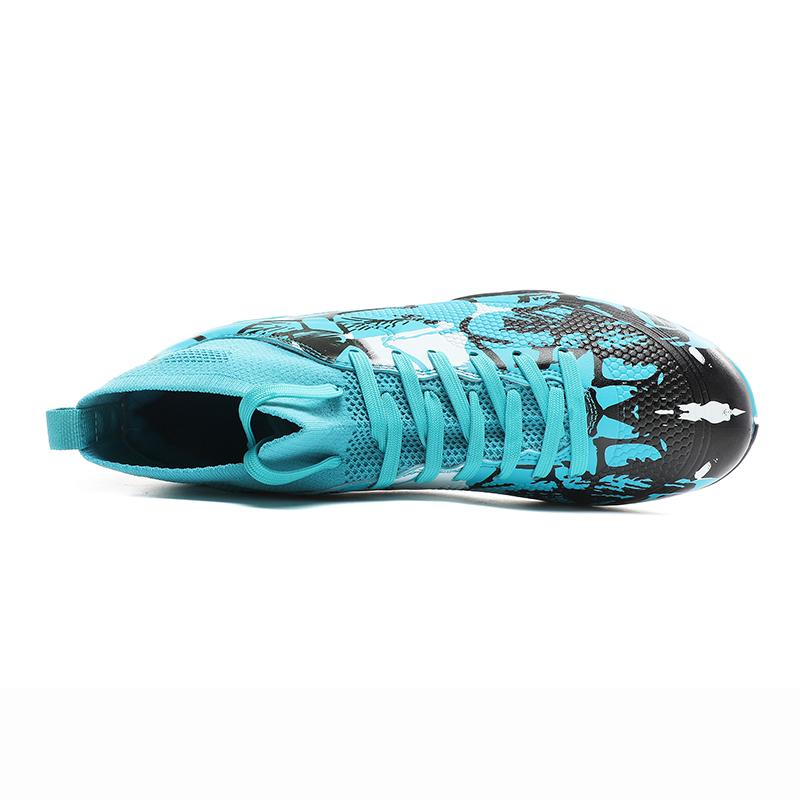 Мужские/женские футбольные бутсы 32-46, короткие носки с высоким берцем, детские футбольные кроссовки Make Capital для уличного футбола для детей