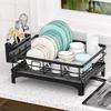 Улучшенная многофункциональная кухонная сушилка для посуды для раковины или столешницы